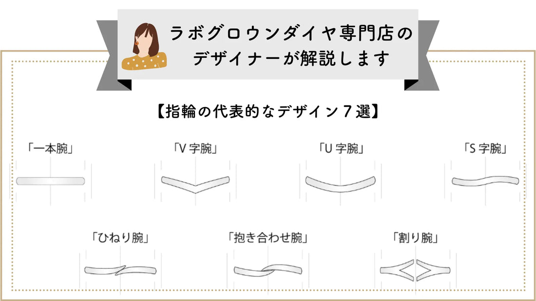 指輪の代表的なデザイン7選
