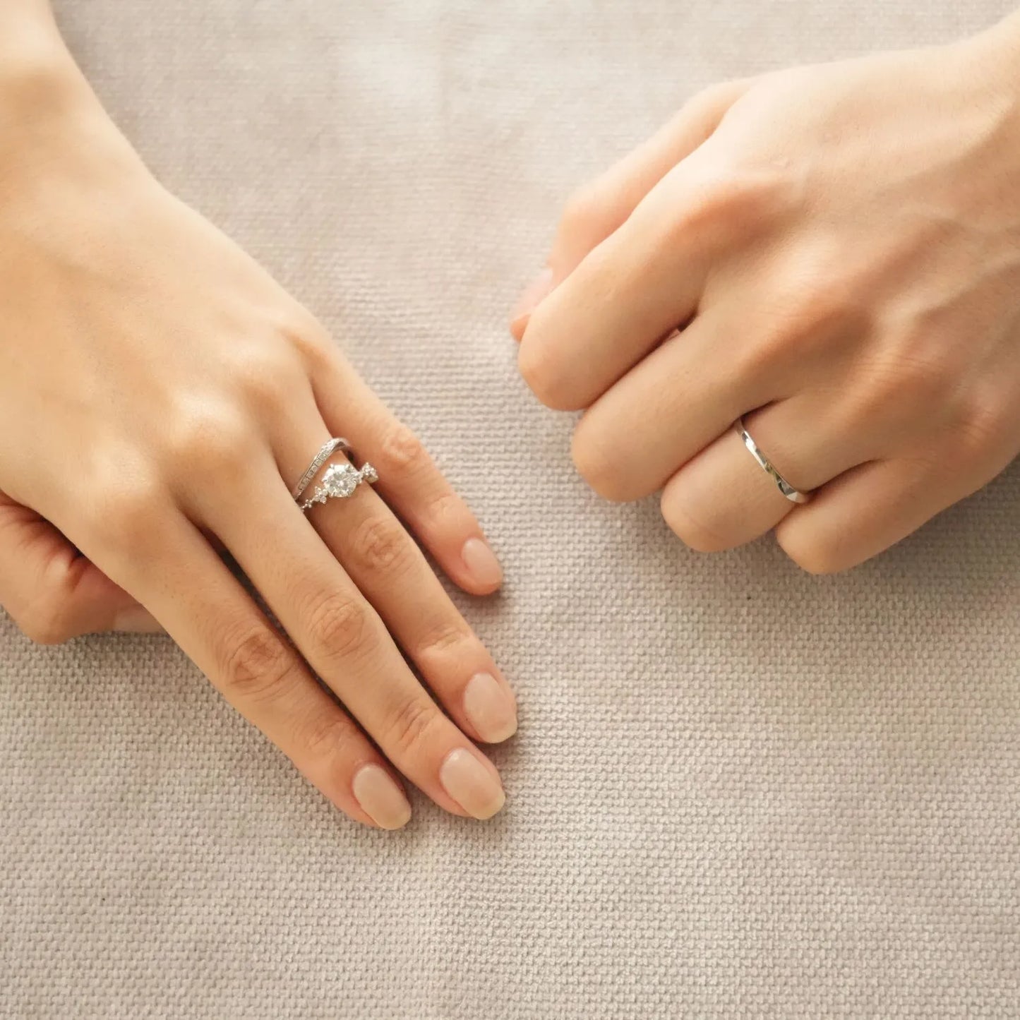 婚約指輪フェリーチェとラボグロウンダイヤモンド1ct
