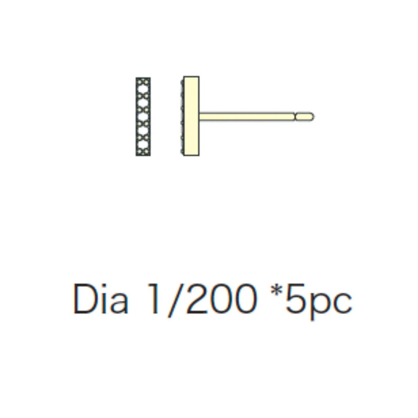 ラボグロウンダイヤモンドのピアス_linea/ リネア(線)