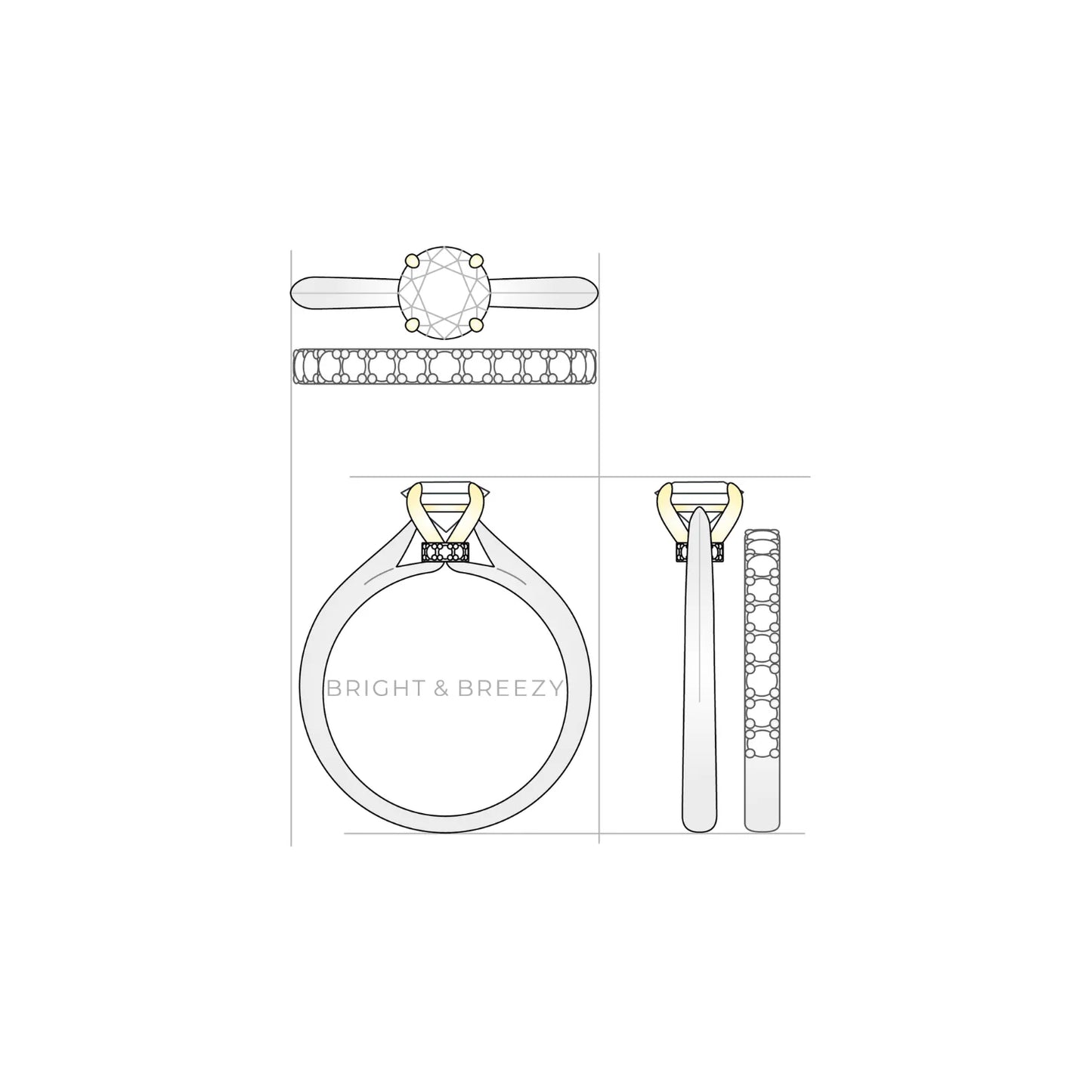 ルーチェ 2color デザイン図