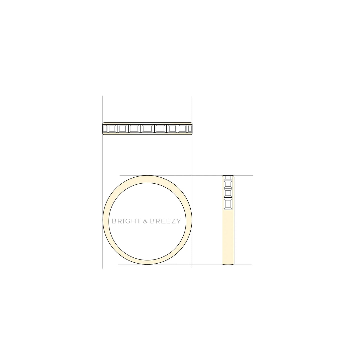 スペランツァ / リング デザイン図