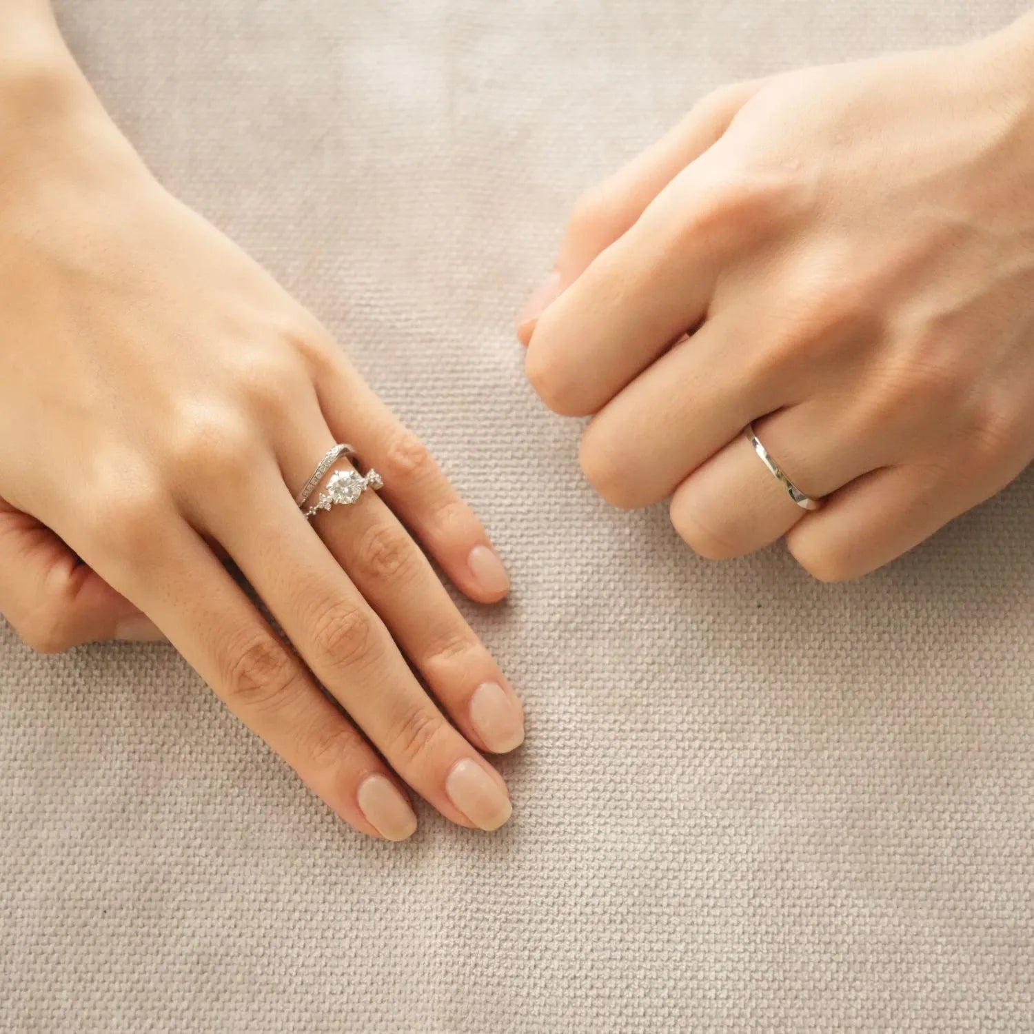 婚約指輪フェリーチェとラボグロウンダイヤモンド1ct
