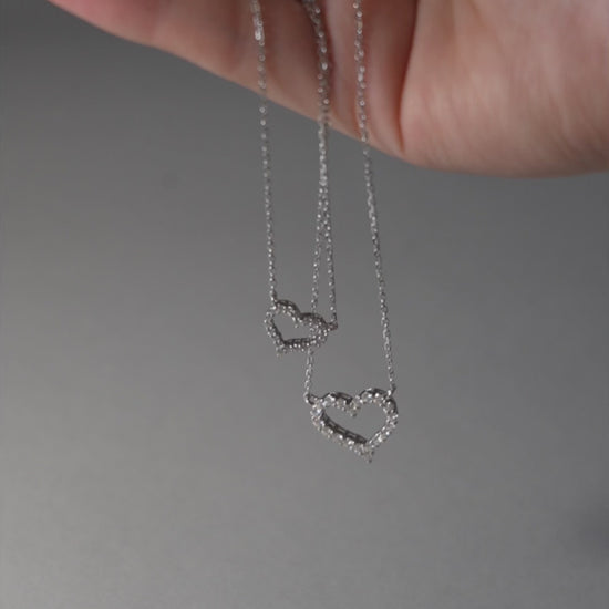 ハートネックレス 動画