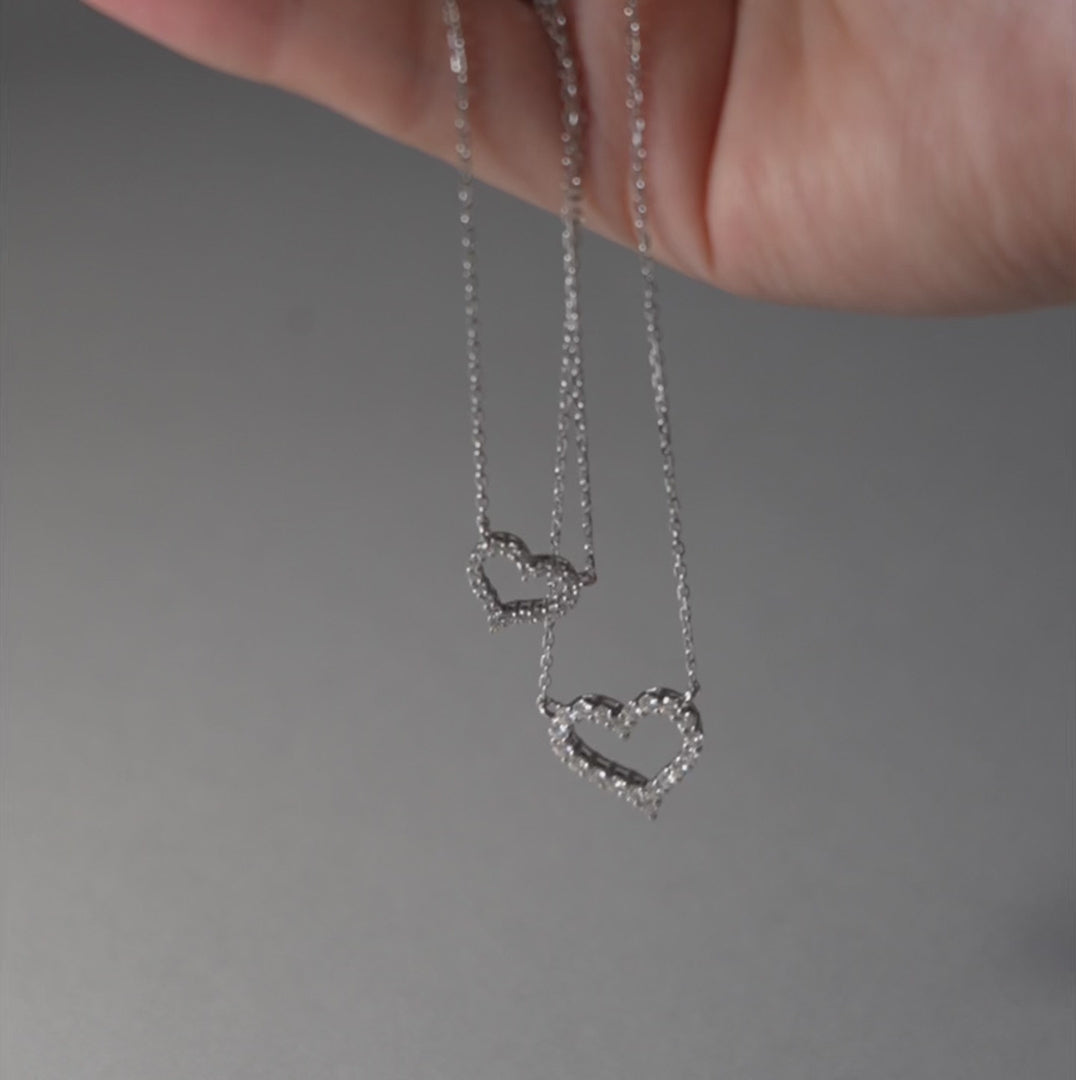 ハートネックレス 動画