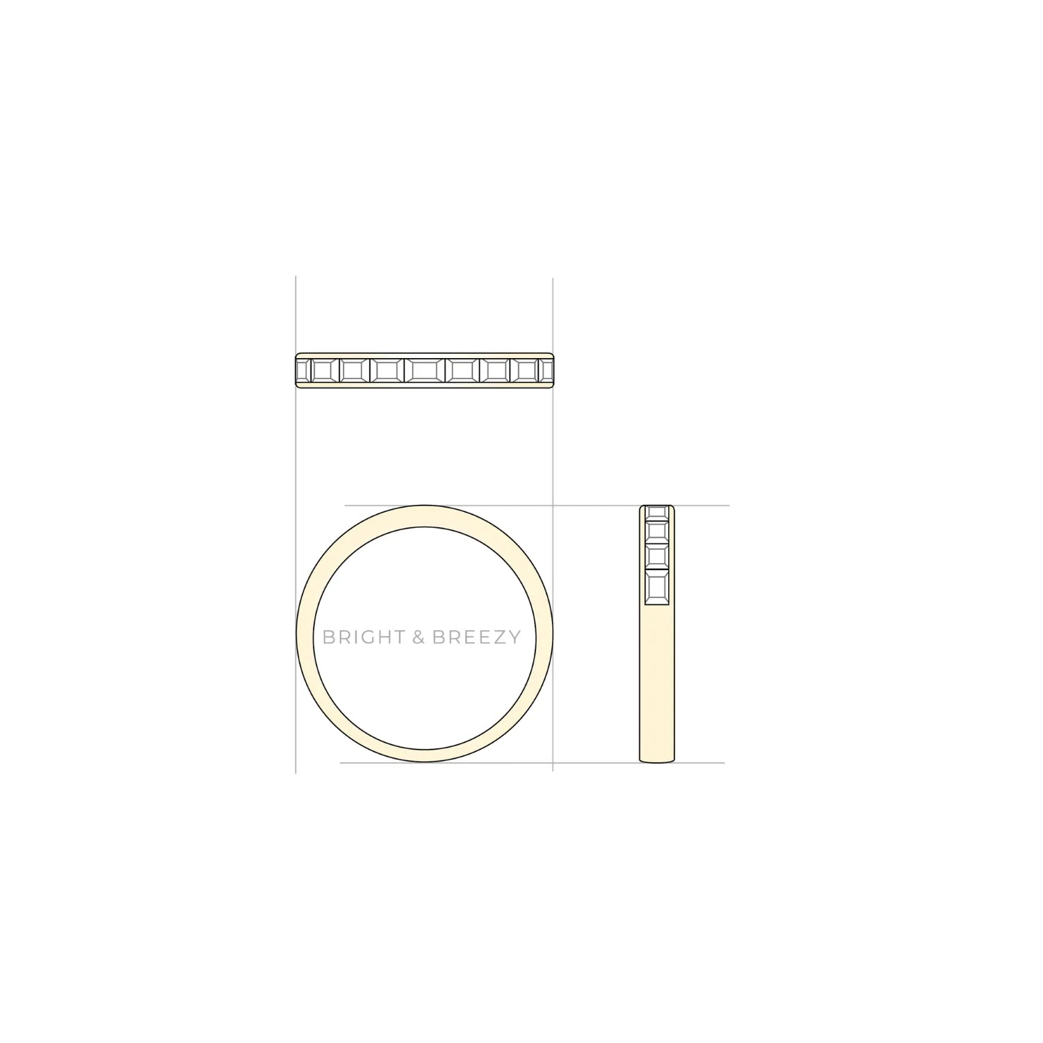 スペランツァ / リング デザイン図